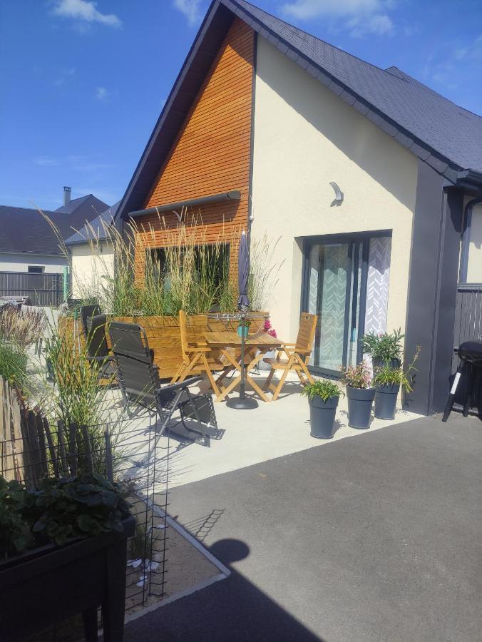 Studio Les Jardins De La Breche Hermanville-sur-Mer Exterior photo