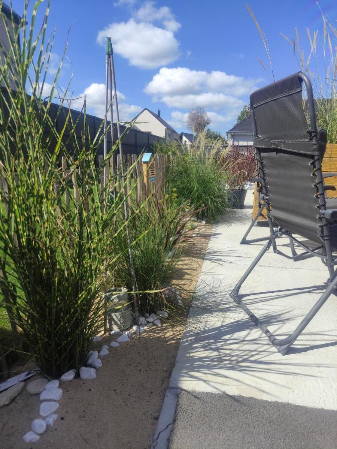 Studio Les Jardins De La Breche Hermanville-sur-Mer Exterior photo